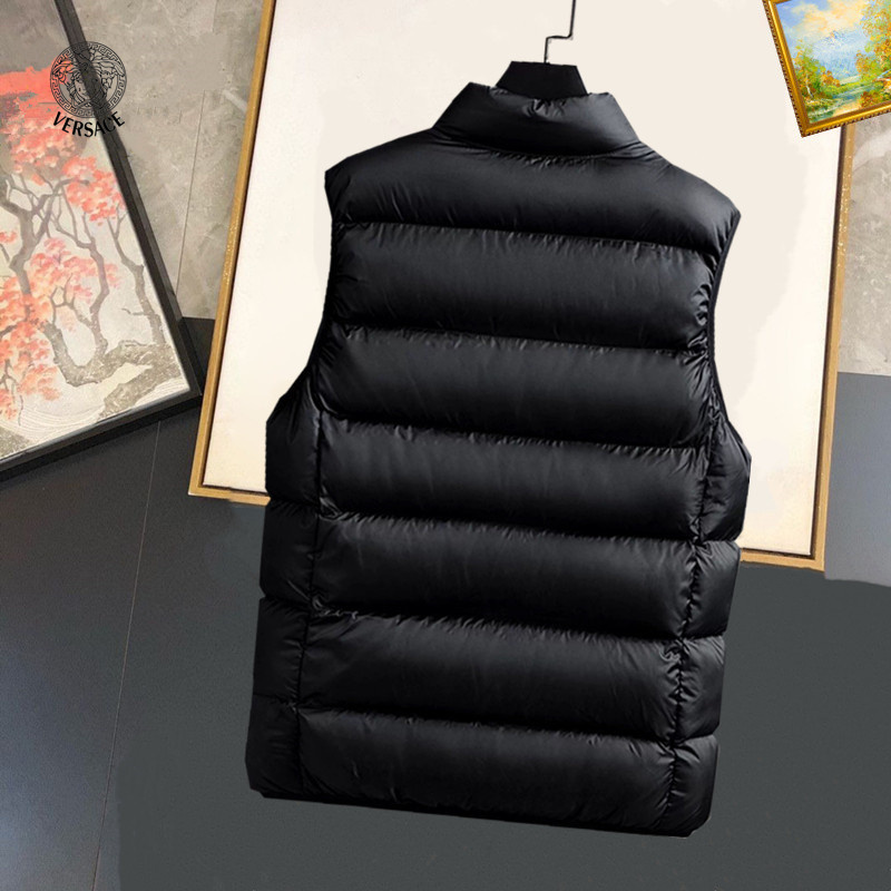 Cheap Versace Thick Coats For Men in 232593, $95 USD- [IB232593] - Replica Versace Thick Coats For Men