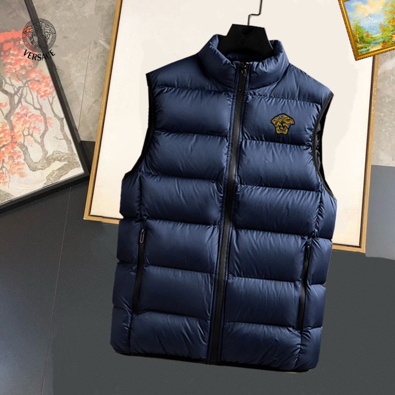 Cheap Versace Thick Coats For Men in 232594, $95 USD- [IB232594] - Replica Versace Thick Coats For Men