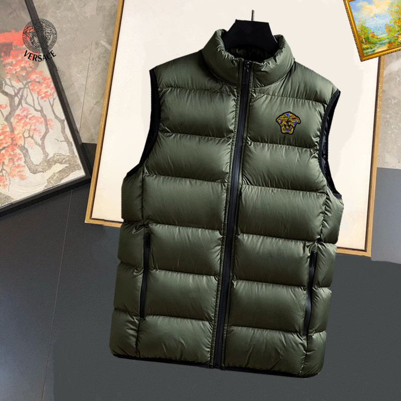 Cheap Versace Thick Coats For Men in 232595, $95 USD- [IB232595] - Replica Versace Thick Coats For Men