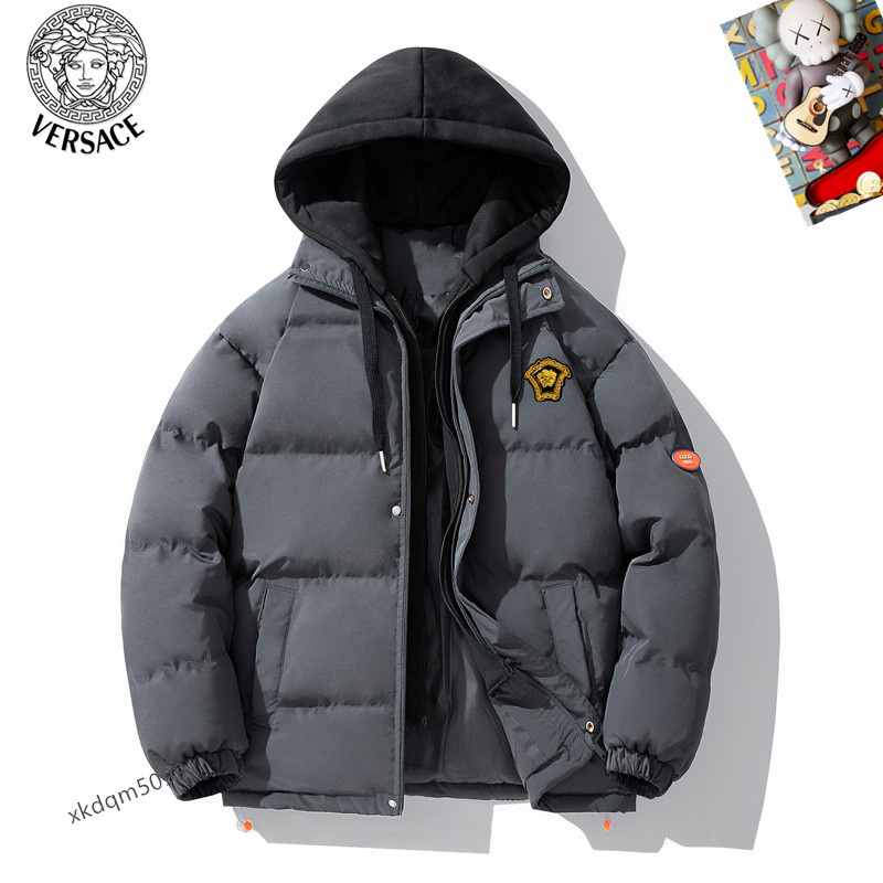 Cheap Versace Thick Coats For Men in 232722, $120 USD- [IB232722] - Replica Versace Thick Coats For Men