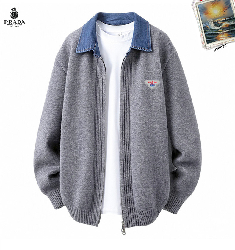 Cheap Prado Sweaters for Men in 232728, $60 USD- [IB232728] - Replica Prado Sweaters for Men