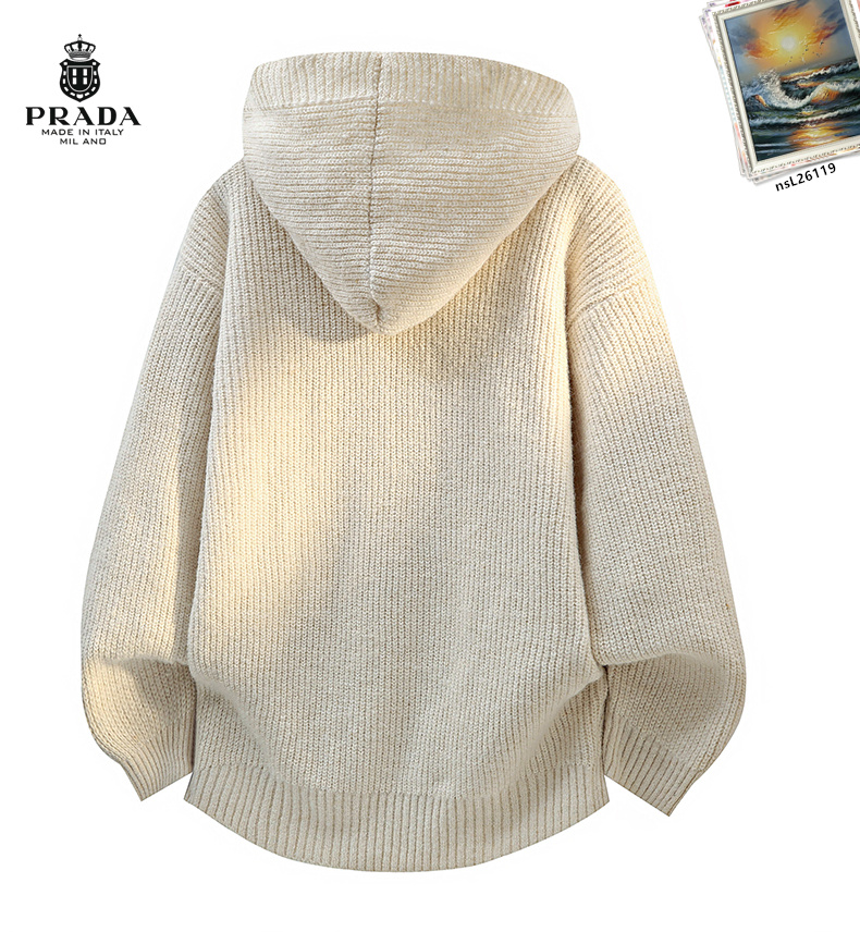 Cheap Prado Sweaters for Men in 232729, $65 USD- [IB232729] - Replica Prado Sweaters for Men