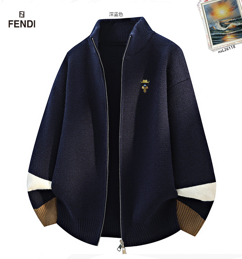 Cheap Fendi Sweaters for Men in 232756, $65 USD- [IB232756] - Replica Fendi Sweaters for Men