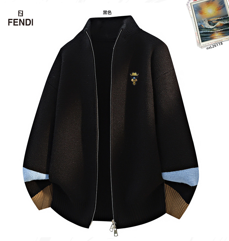 Cheap Fendi Sweaters for Men in 232757, $65 USD- [IB232757] - Replica Fendi Sweaters for Men