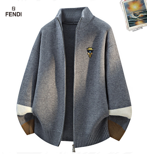 Cheap Fendi Sweaters for Men in 232758, $65 USD- [IB232758] - Replica Fendi Sweaters for Men