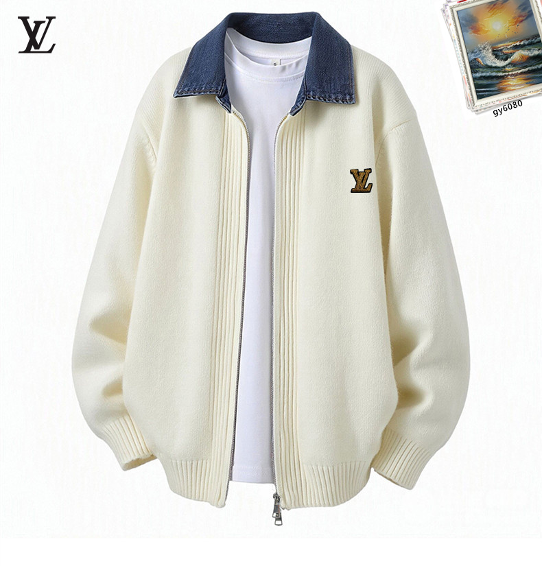 Cheap Louis Vuitton  Sweaters for Men in 232771, $65 USD- [IB232771] - Replica Louis Vuitton  Sweaters for Men