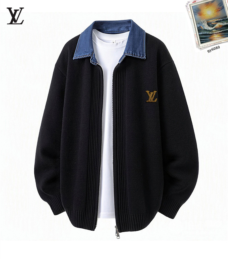 Cheap Louis Vuitton  Sweaters for Men in 232772, $65 USD- [IB232772] - Replica Louis Vuitton  Sweaters for Men