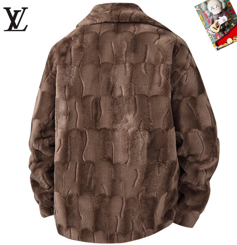 Cheap Louis Vuitton Thick Jackets For Men in 232824, $120 USD- [IB232824] - Replica Louis Vuitton Thick Jackets For Men