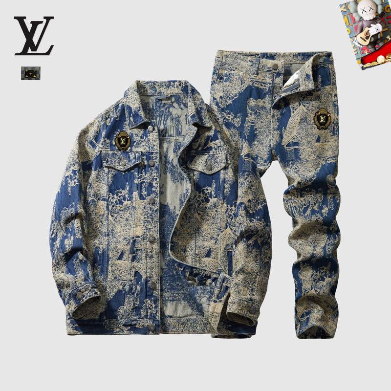 Cheap Louis Vuitton Tracksuits for Men in 232877, $110 USD- [IB232877] - Replica Louis Vuitton Tracksuits for Men