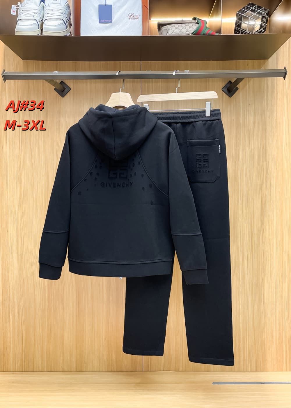 Cheap Givenchy  Tracksuits for Men in 232890, $110 USD- [IB232890] - Replica Givenchy  Tracksuits for Men