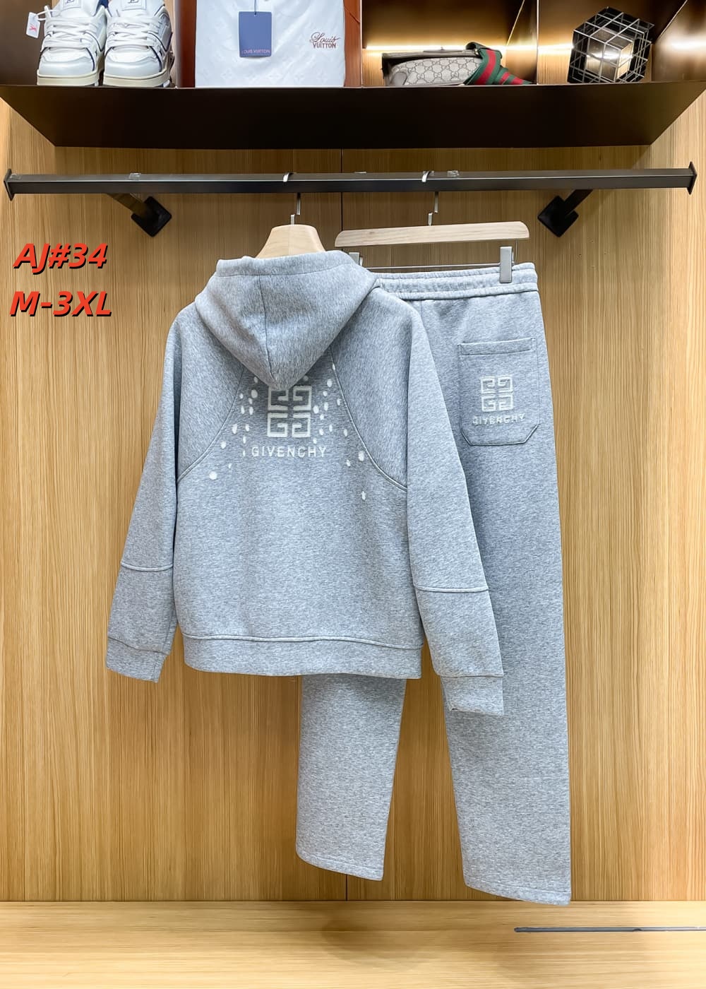 Cheap Givenchy  Tracksuits for Men in 232891, $110 USD- [IB232891] - Replica Givenchy  Tracksuits for Men