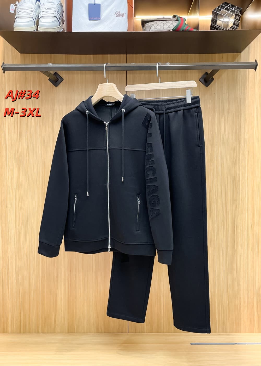 Cheap Balenciaga Tracksuits in 232892, $110 USD- [IB232892] - Replica Balenciaga Tracksuits