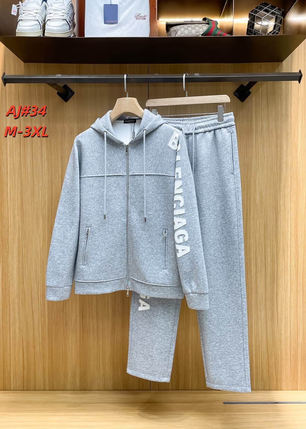 Cheap Balenciaga Tracksuits in 232893, $110 USD- [IB232893] - Replica Balenciaga Tracksuits