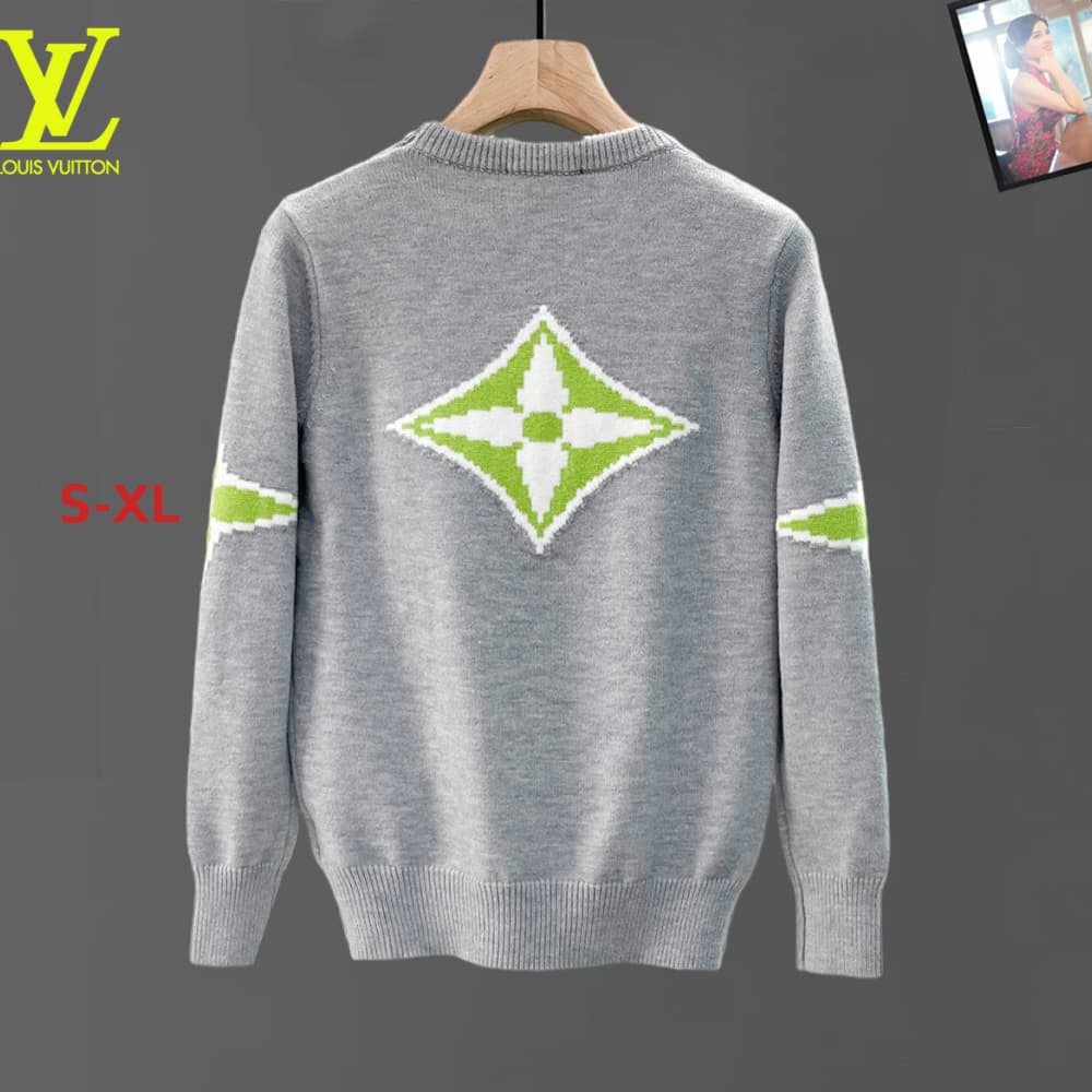 Cheap Louis Vuitton  Sweaters for Men in 232910, $55 USD- [IB232910] - Replica Louis Vuitton  Sweaters for Men