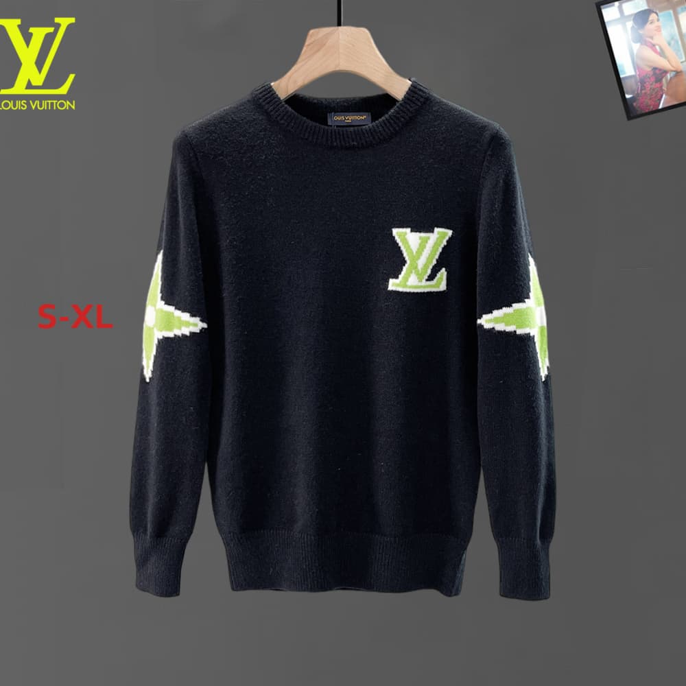 Cheap Louis Vuitton  Sweaters for Men in 232911, $55 USD- [IB232911] - Replica Louis Vuitton  Sweaters for Men