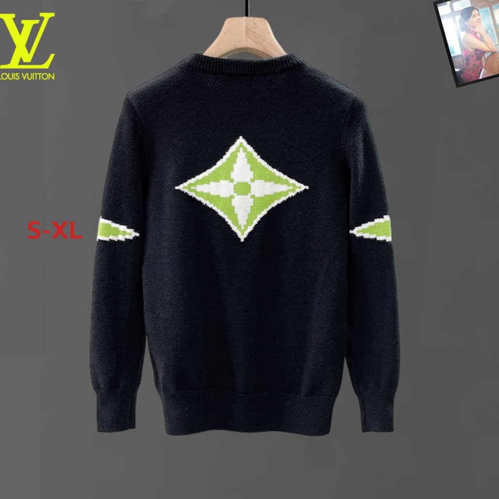 Cheap Louis Vuitton  Sweaters for Men in 232911, $55 USD- [IB232911] - Replica Louis Vuitton  Sweaters for Men