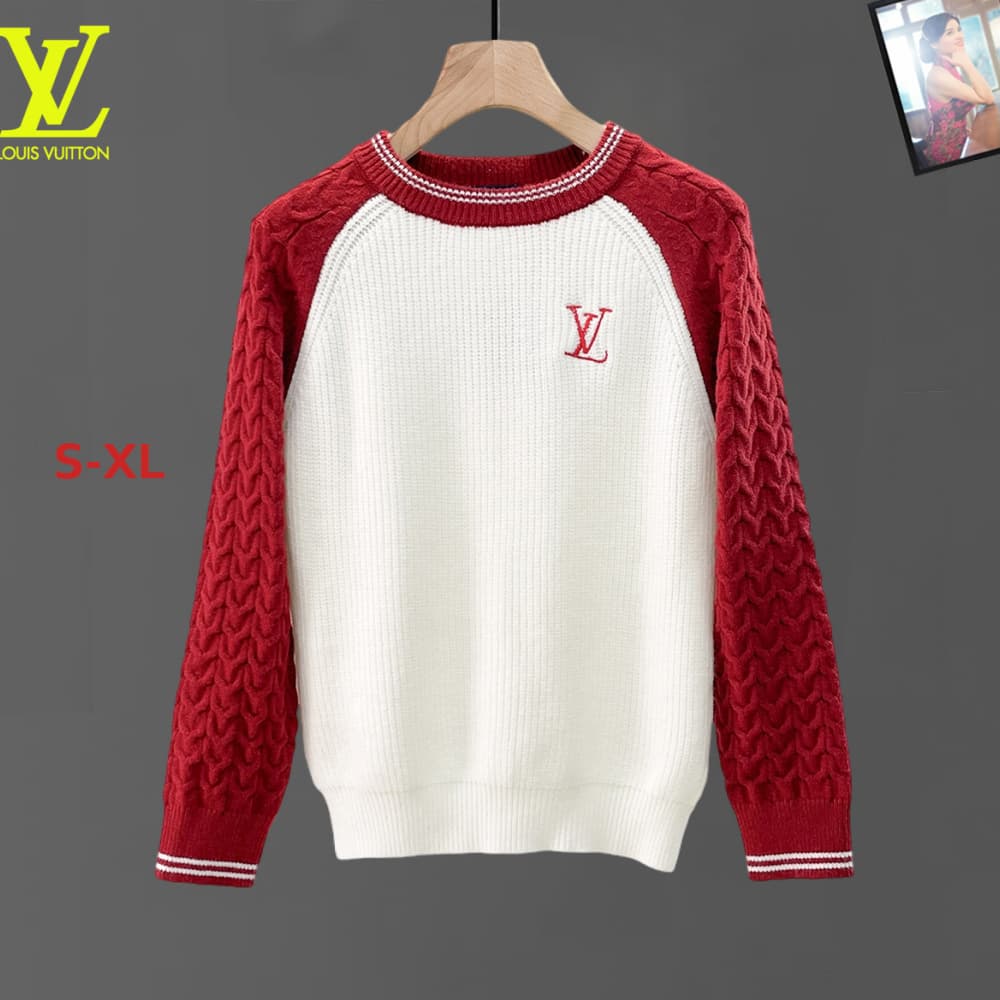 Cheap Louis Vuitton  Sweaters for Men in 232912, $55 USD- [IB232912] - Replica Louis Vuitton  Sweaters for Men