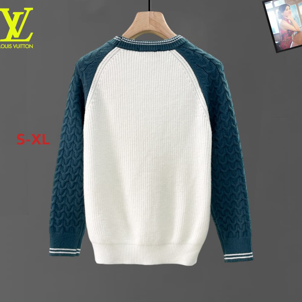 Cheap Louis Vuitton  Sweaters for Men in 232913, $55 USD- [IB232913] - Replica Louis Vuitton  Sweaters for Men