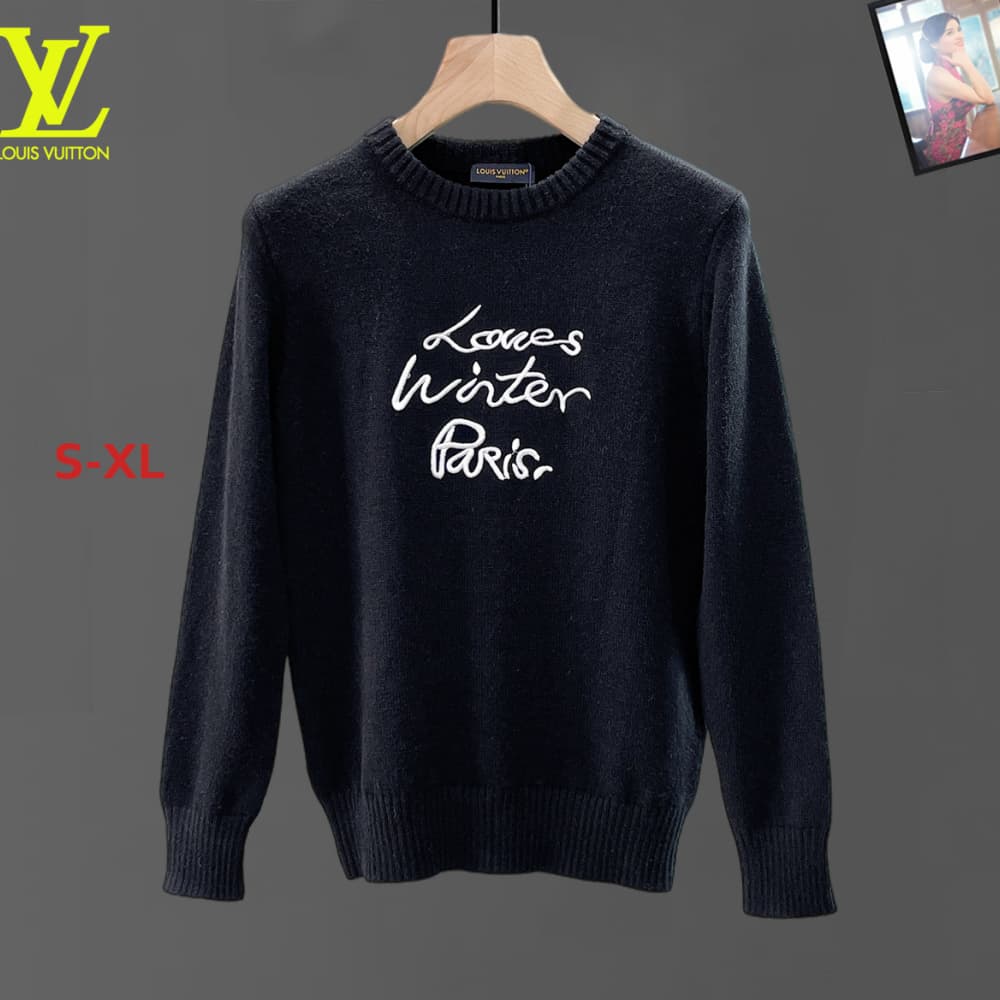 Cheap Louis Vuitton  Sweaters for Men in 232915, $55 USD- [IB232915] - Replica Louis Vuitton  Sweaters for Men