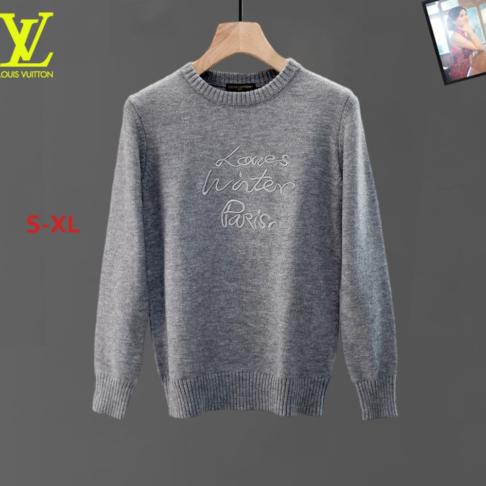 Cheap Louis Vuitton  Sweaters for Men in 232917, $55 USD- [IB232917] - Replica Louis Vuitton  Sweaters for Men