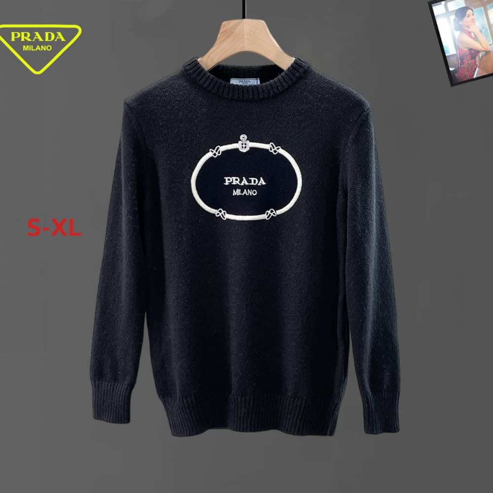 Cheap Prado Sweaters for Men in 232918, $55 USD- [IB232918] - Replica Prado Sweaters for Men