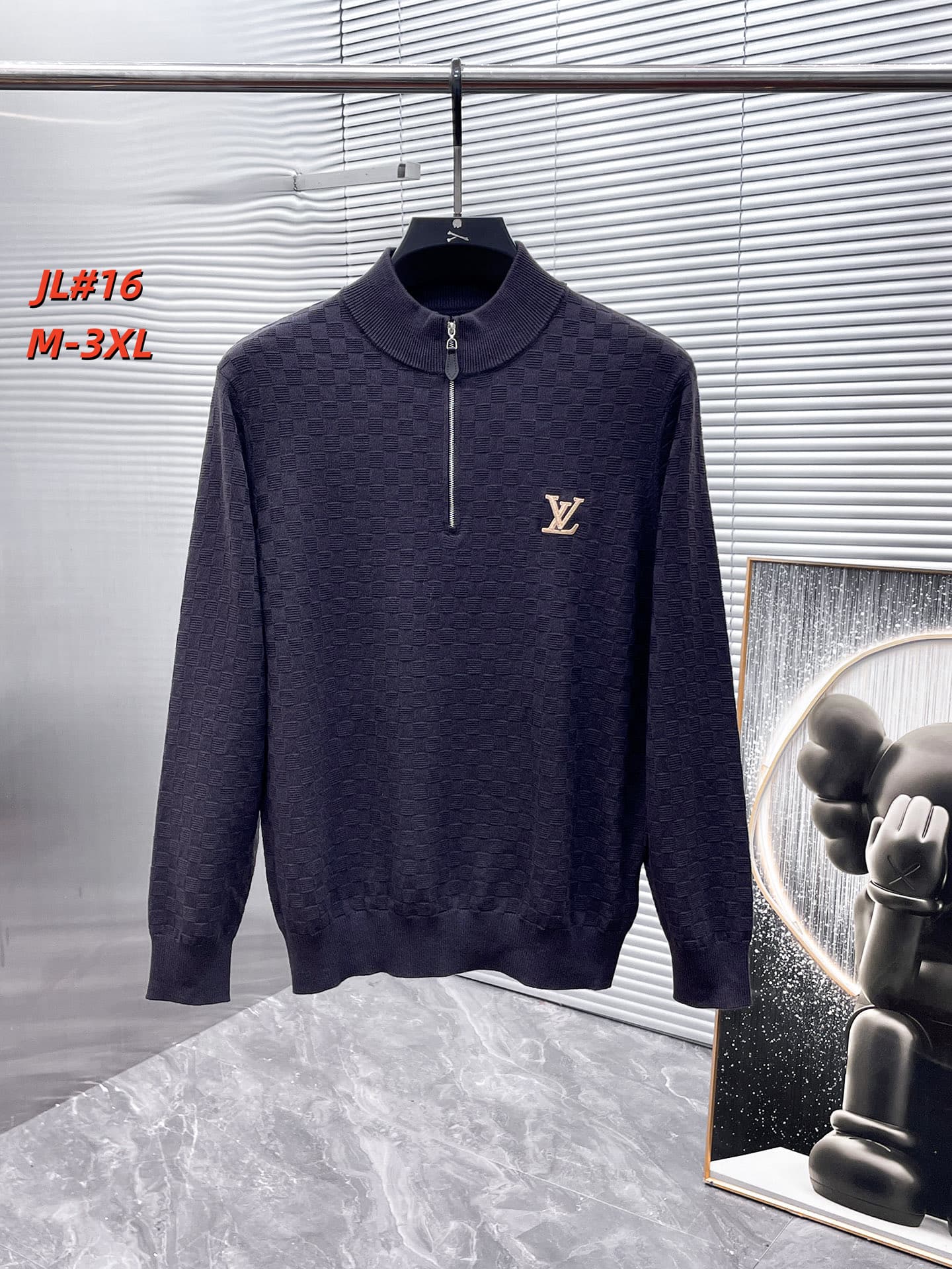 Cheap Louis Vuitton  Sweaters for Men in 232951, $50 USD- [IB232951] - Replica Louis Vuitton  Sweaters for Men