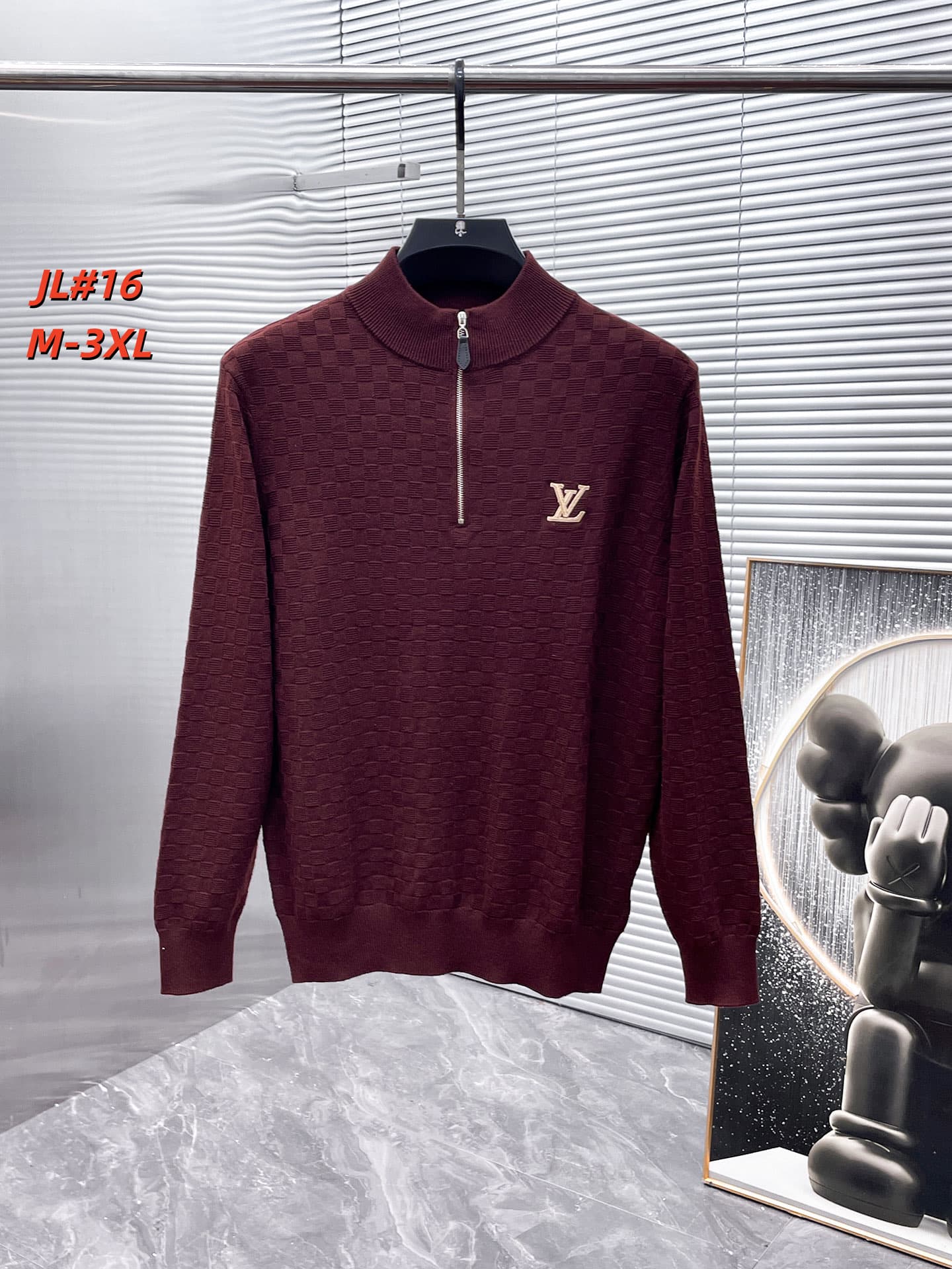 Cheap Louis Vuitton  Sweaters for Men in 232952, $50 USD- [IB232952] - Replica Louis Vuitton  Sweaters for Men