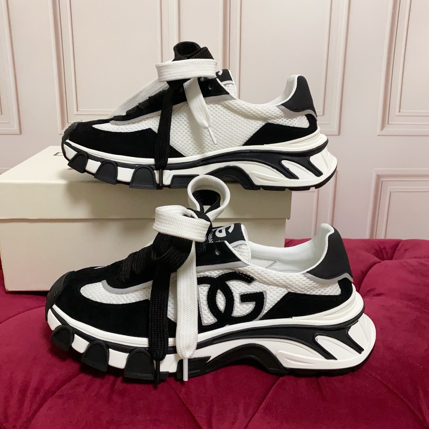 Cheap DG Sneakers For Women in 232977, $85 USD- [IB232977] - Replica DG Sneakers For Women