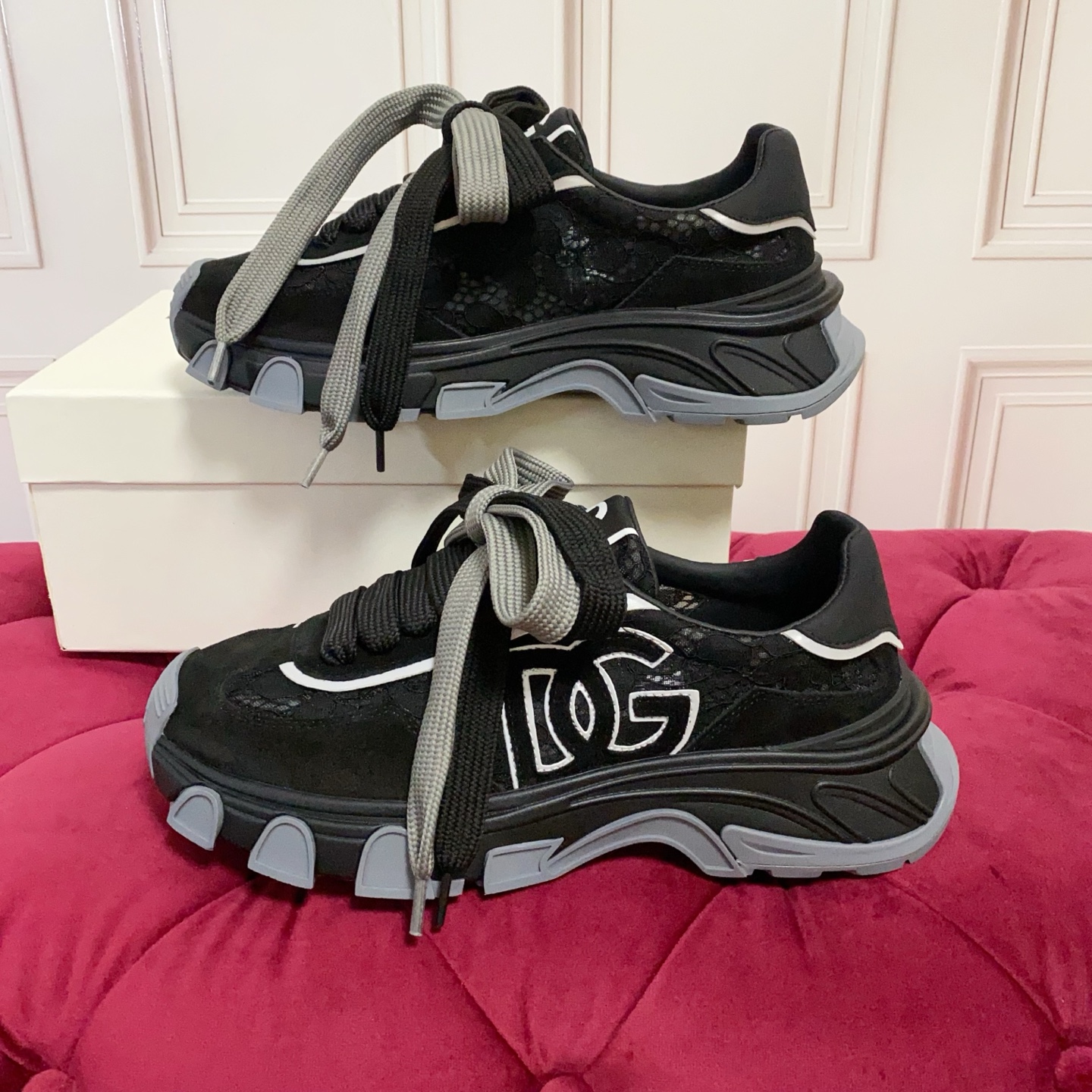 Cheap DG Sneakers For Women in 232978, $85 USD- [IB232978] - Replica DG Sneakers For Women