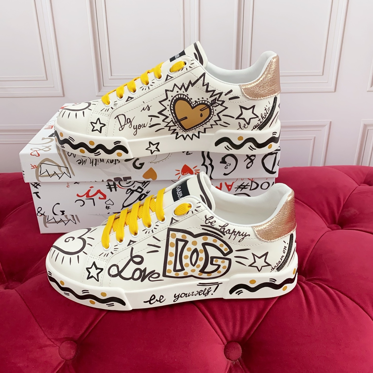 Cheap DG Sneakers For Women in 233000, $95 USD- [IB233000] - Replica DG Sneakers For Women
