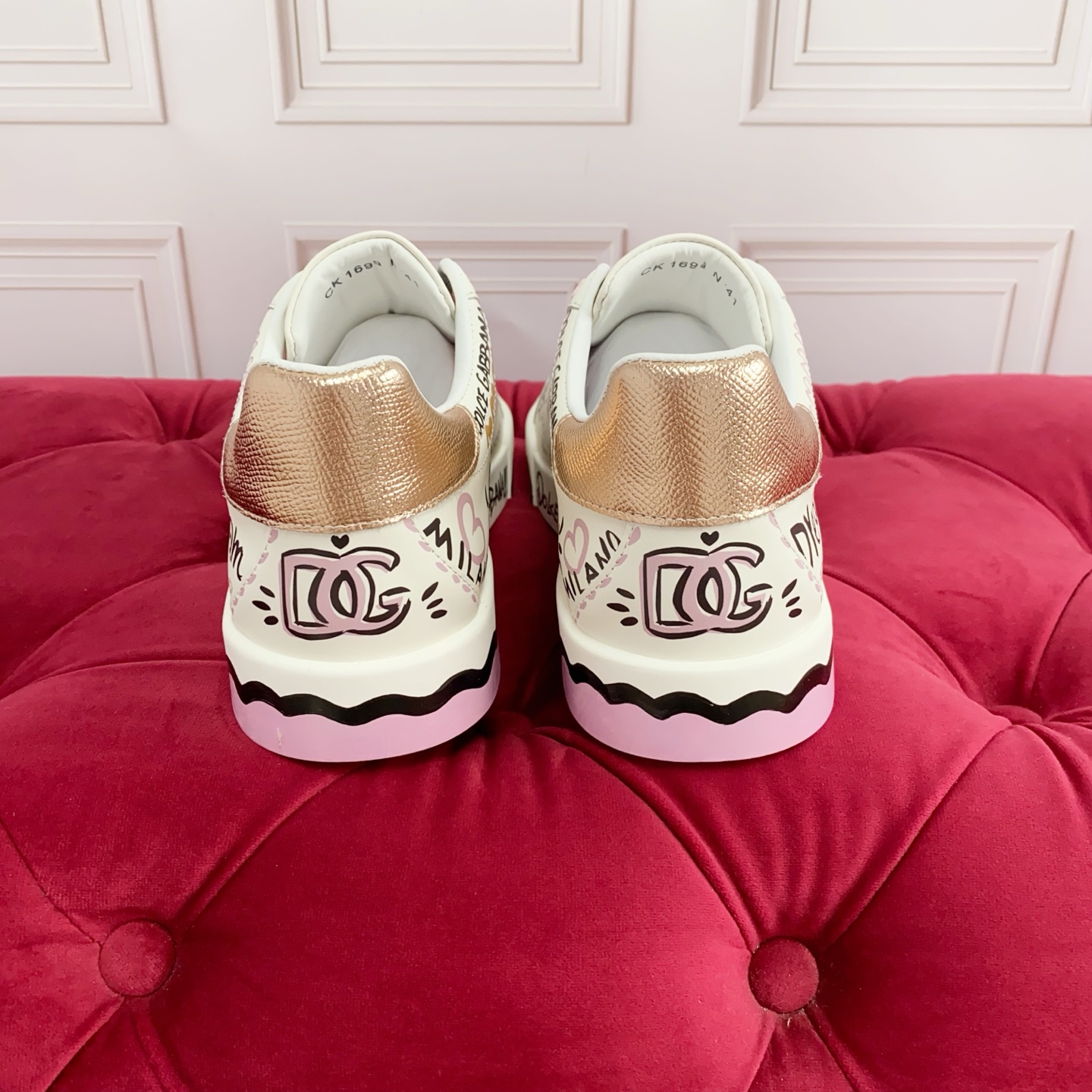 Cheap DG Sneakers For Women in 233001, $95 USD- [IB233001] - Replica DG Sneakers For Women