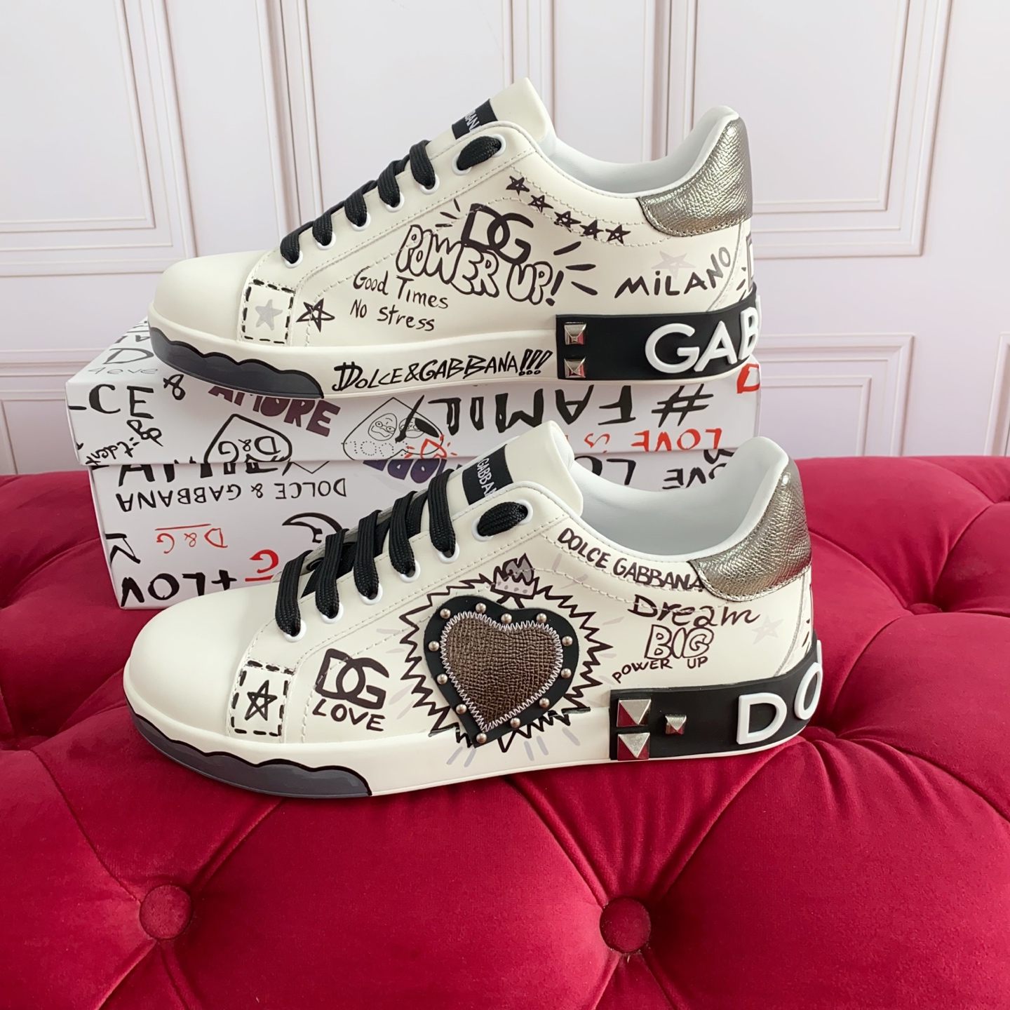 Cheap DG Sneakers For Women in 233002, $95 USD- [IB233002] - Replica DG Sneakers For Women