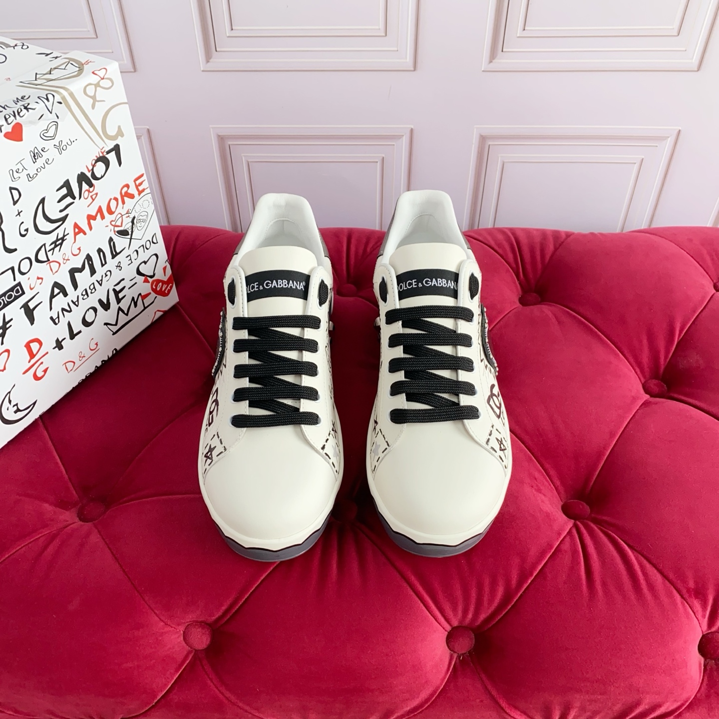 Cheap DG Sneakers For Women in 233002, $95 USD- [IB233002] - Replica DG Sneakers For Women