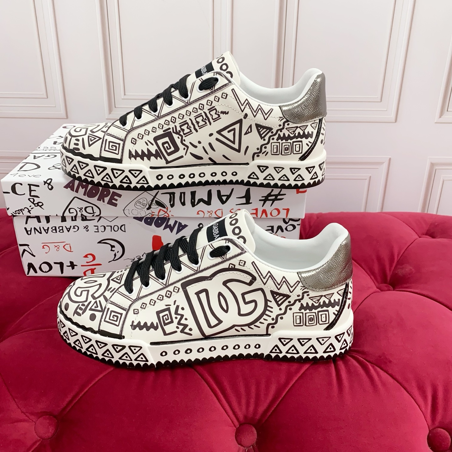 Cheap DG Sneakers For Women in 233004, $95 USD- [IB233004] - Replica DG Sneakers For Women