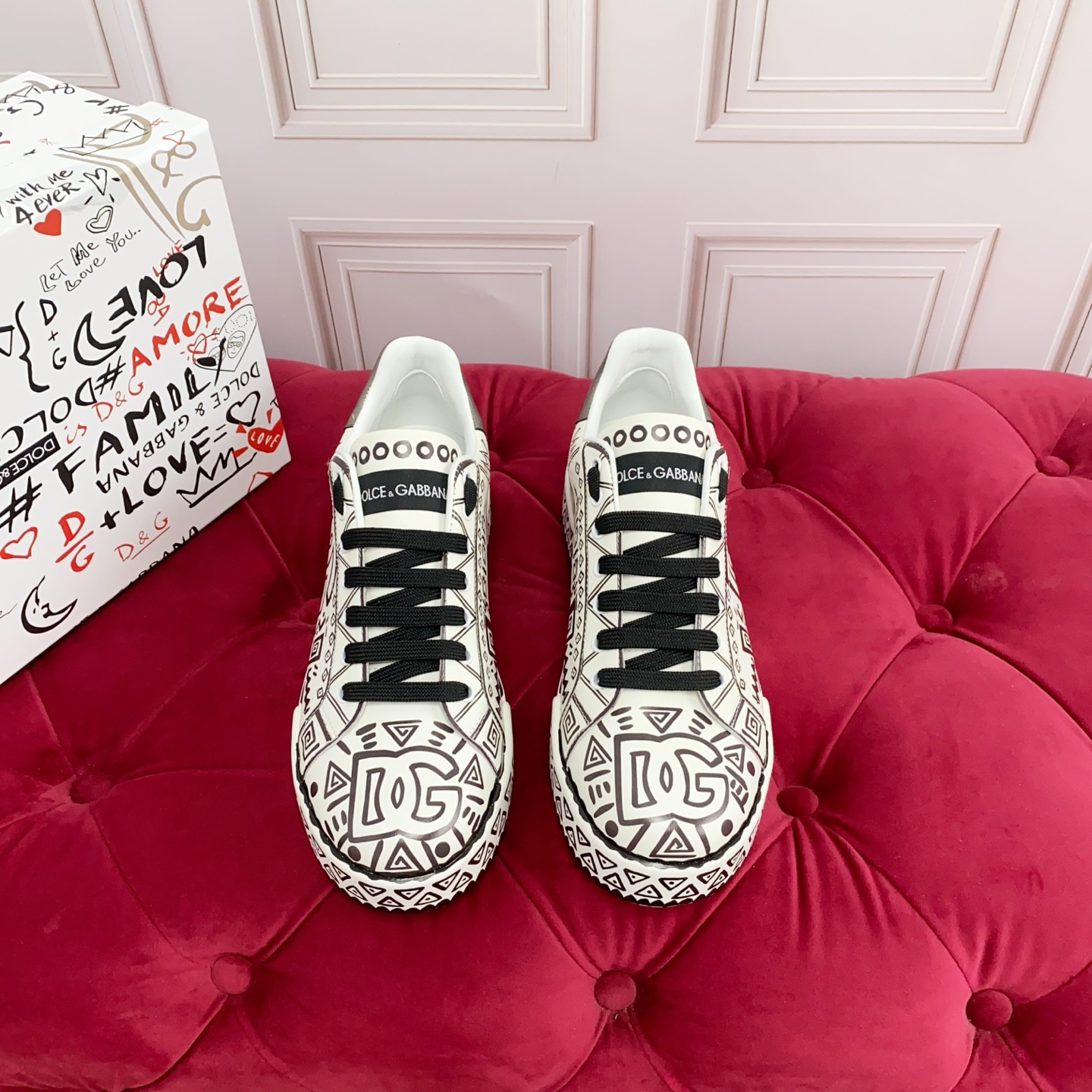 Cheap DG Sneakers For Women in 233004, $95 USD- [IB233004] - Replica DG Sneakers For Women