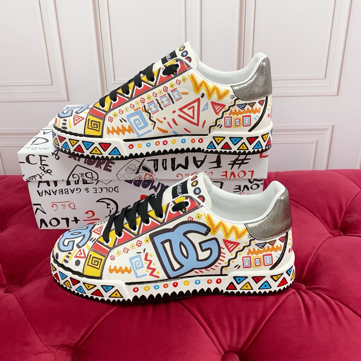 Cheap DG Sneakers For Women in 233005, $95 USD- [IB233005] - Replica DG Sneakers For Women
