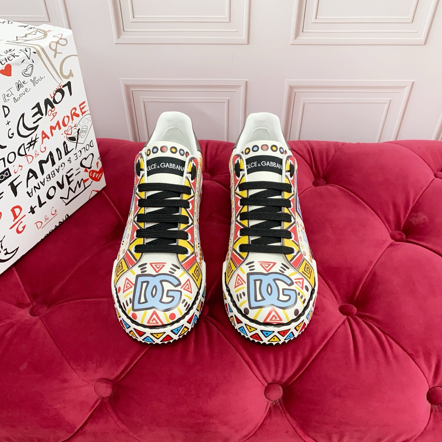 Cheap DG Sneakers For Women in 233005, $95 USD- [IB233005] - Replica DG Sneakers For Women