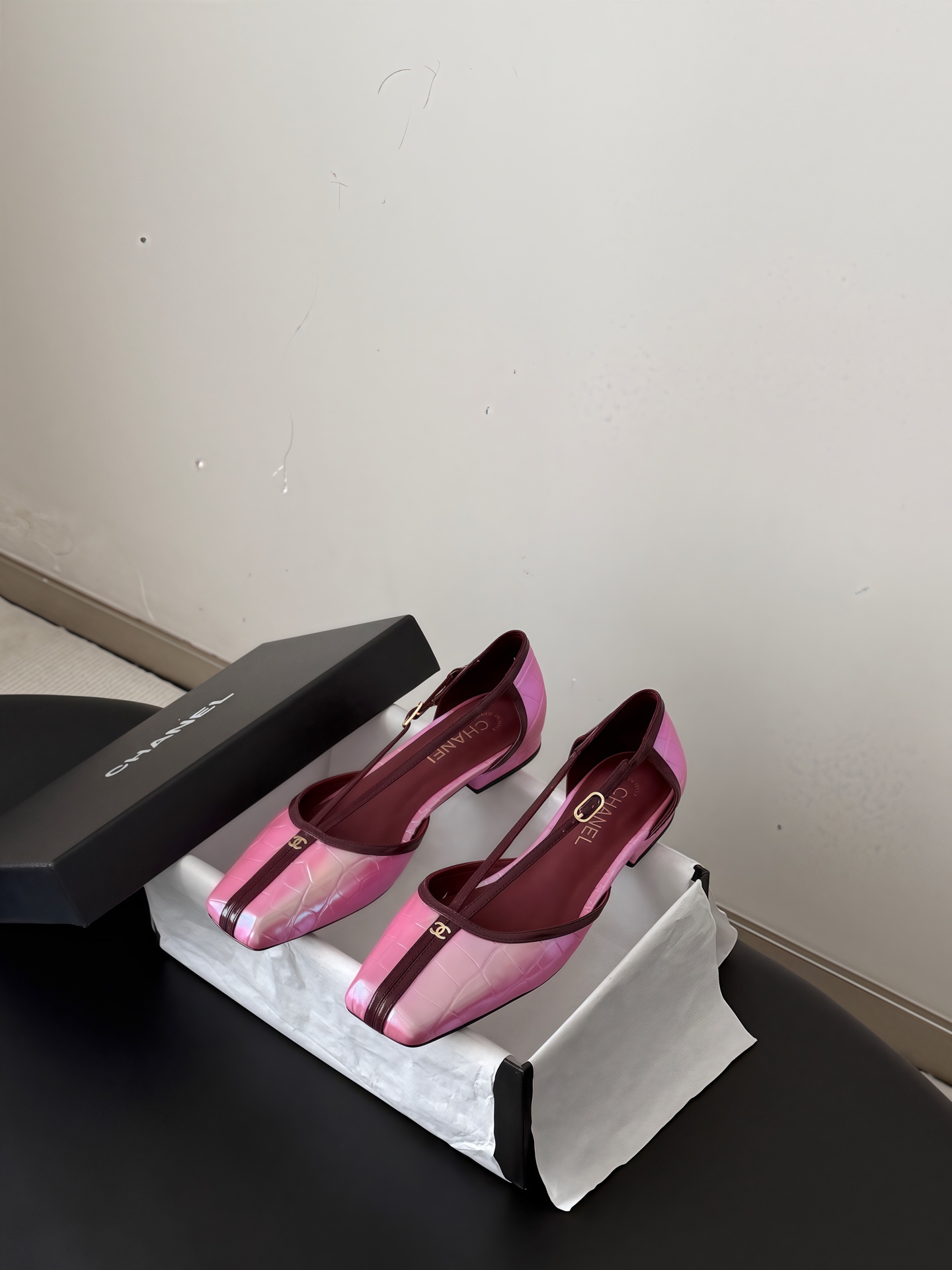 Cheap Chanel Loafers For Women in 233025, $90 USD- [IB233025] - Replica Chanel Loafers For Women