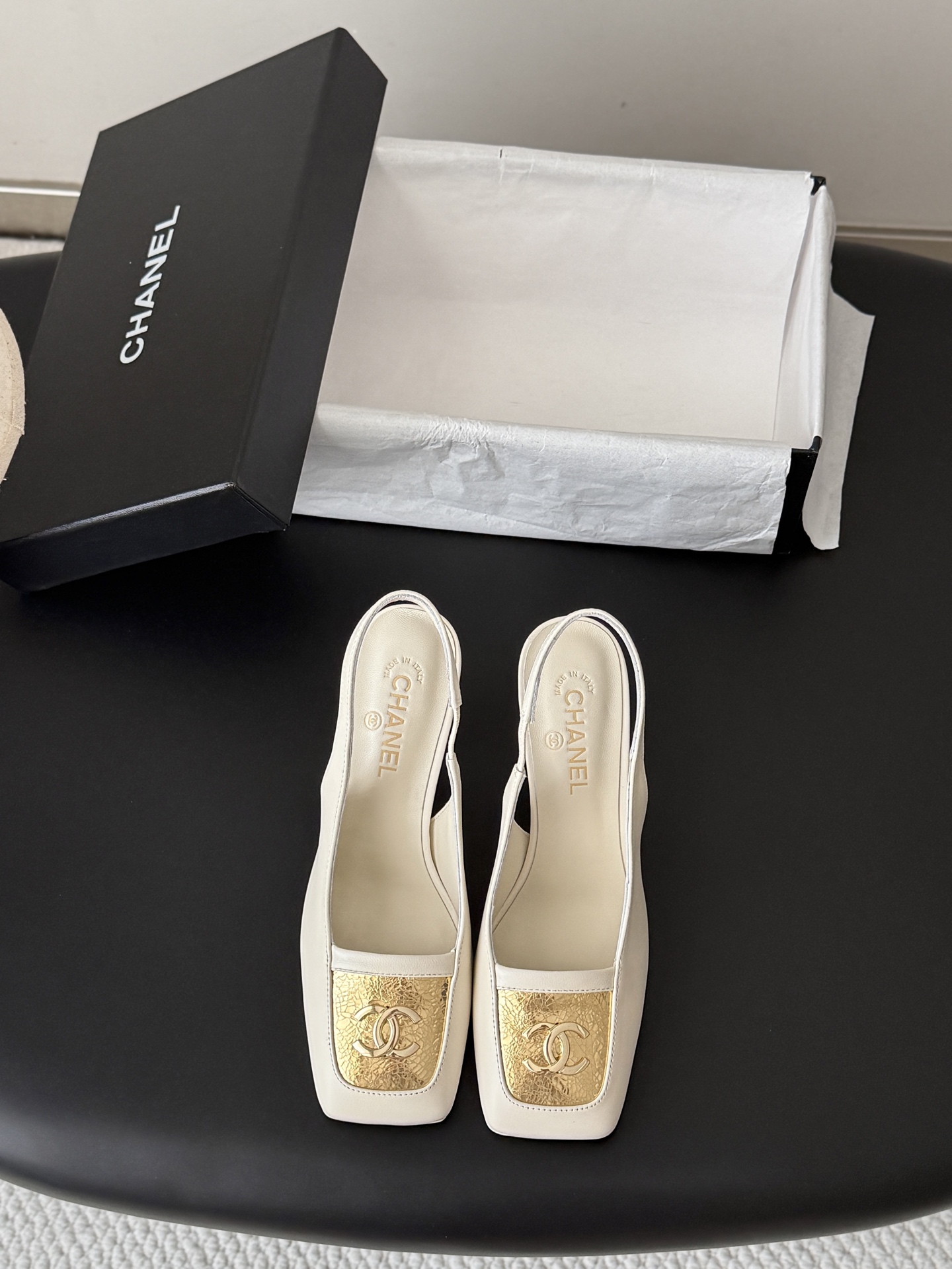 Cheap Chanel High Heels for Women in 233045, $90 USD- [IB233045] - Replica Chanel High Heels for Women