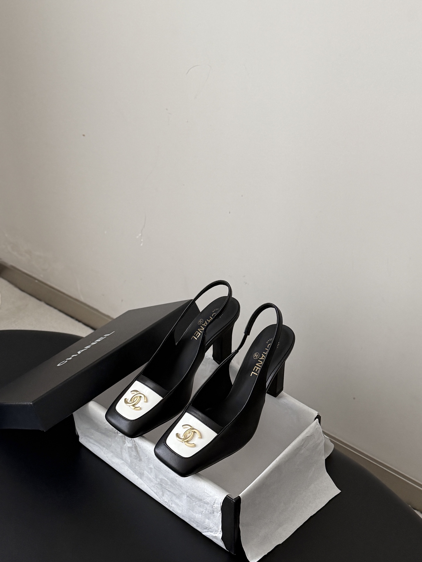 Cheap Chanel High Heels for Women in 233047, $90 USD- [IB233047] - Replica Chanel High Heels for Women