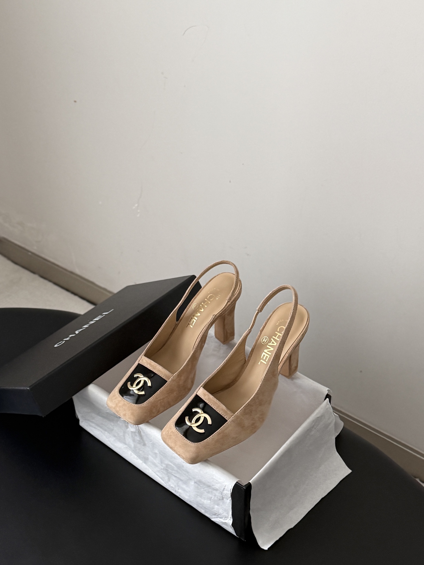 Cheap Chanel High Heels for Women in 233049, $90 USD- [IB233049] - Replica Chanel High Heels for Women