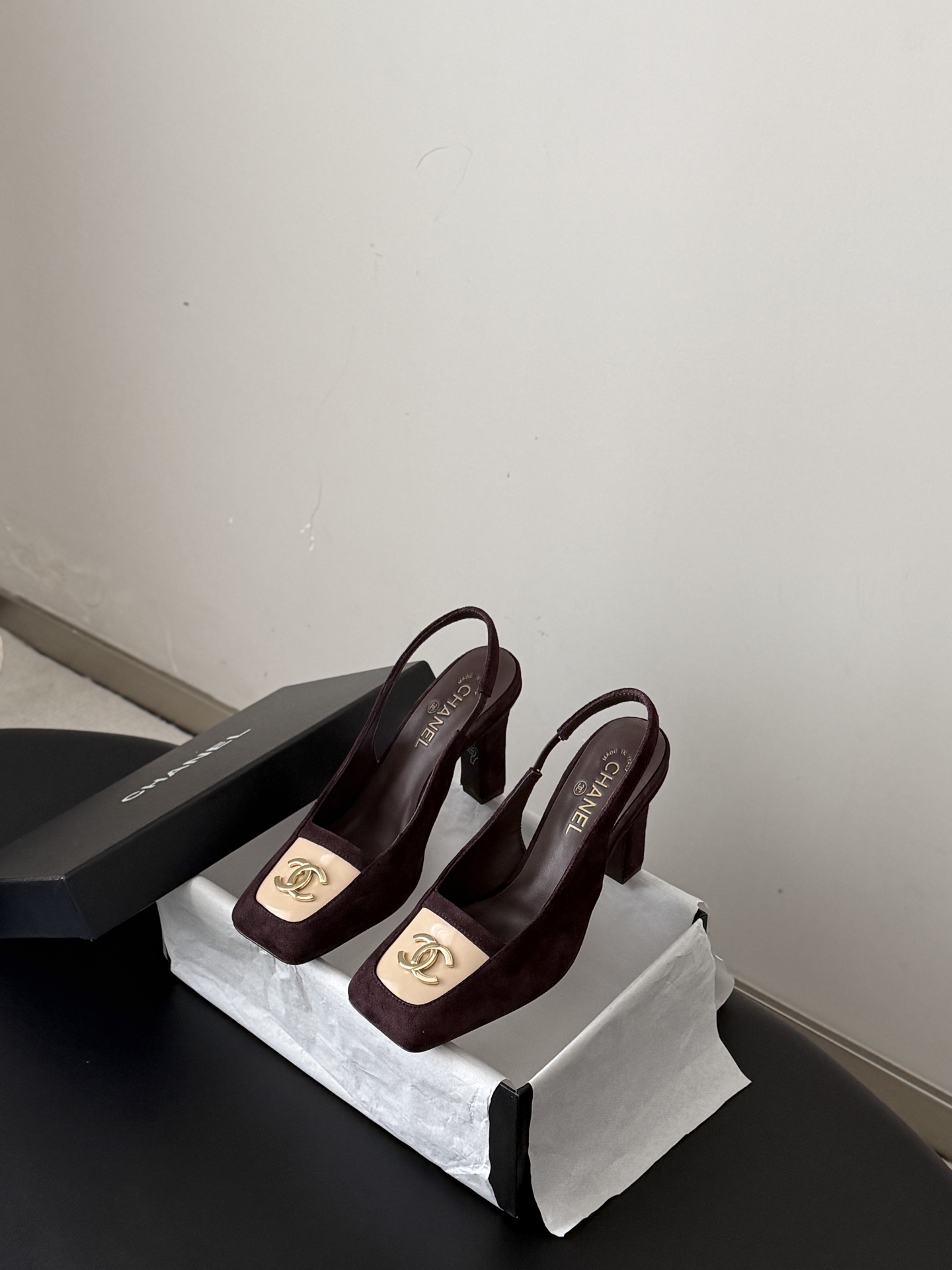 Cheap Chanel High Heels for Women in 233051, $90 USD- [IB233051] - Replica Chanel High Heels for Women