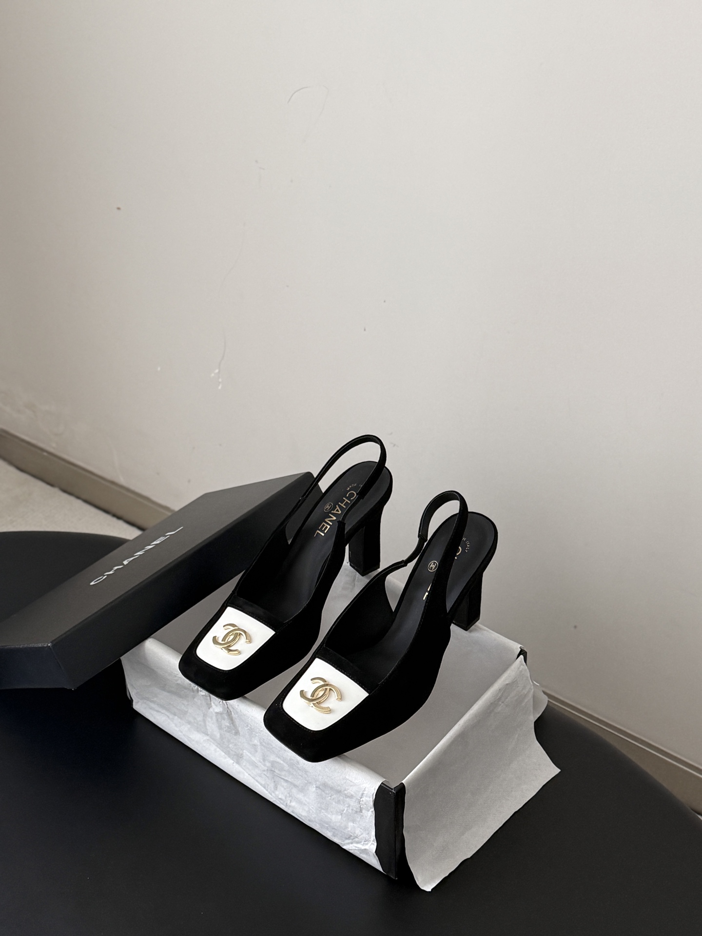 Cheap Chanel High Heels for Women in 233052, $90 USD- [IB233052] - Replica Chanel High Heels for Women