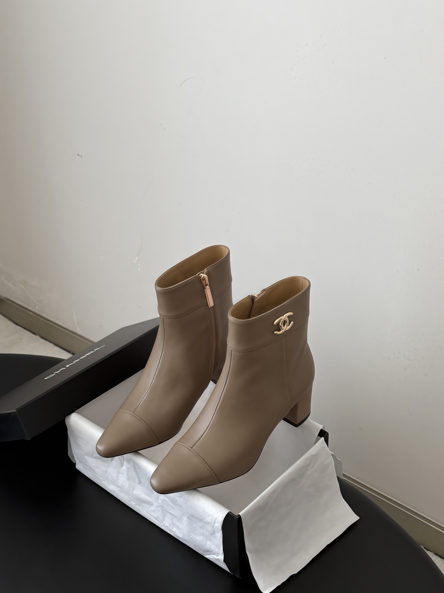 Cheap Chanel Boots For Women in 233060, $115 USD- [IB233060] - Replica Chanel Boots For Women