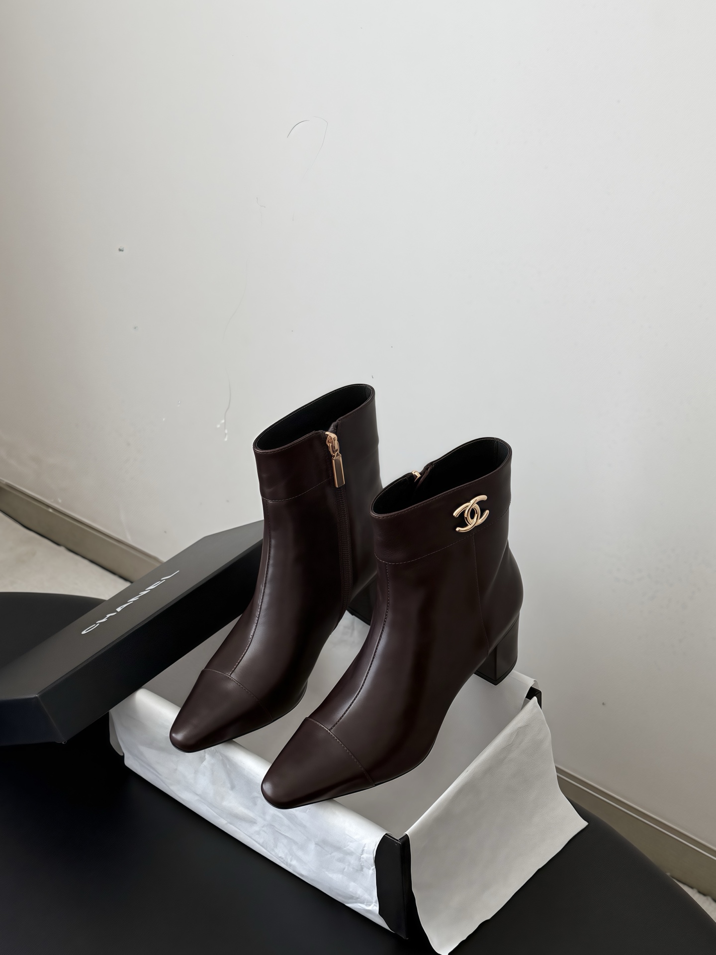 Cheap Chanel Boots For Women in 233061, $115 USD- [IB233061] - Replica Chanel Boots For Women