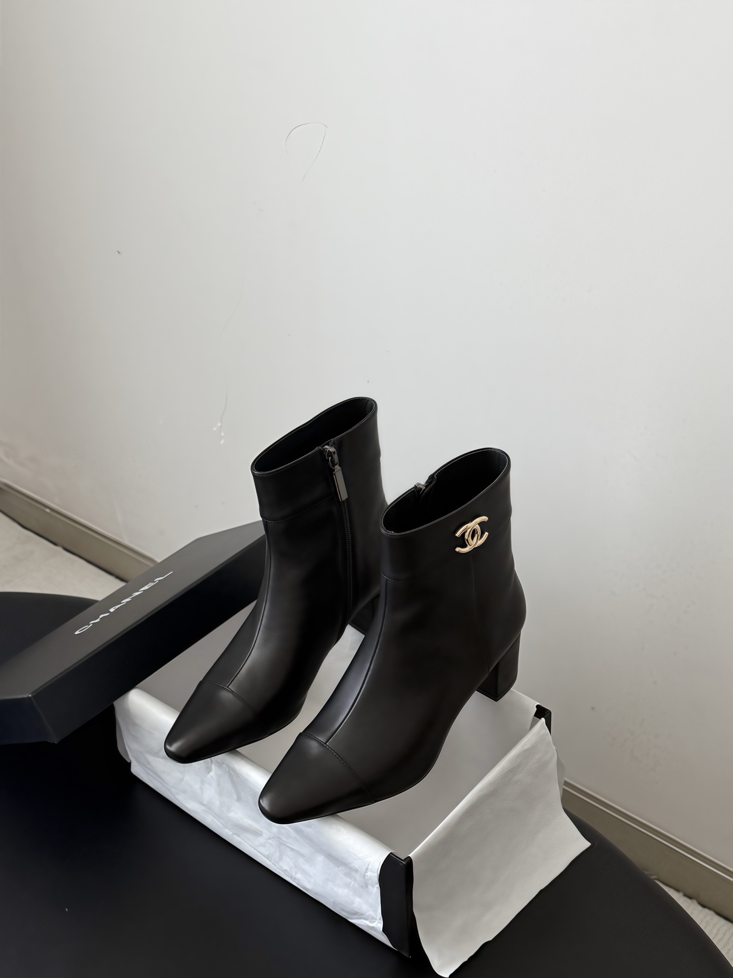 Cheap Chanel Boots For Women in 233062, $115 USD- [IB233062] - Replica Chanel Boots For Women