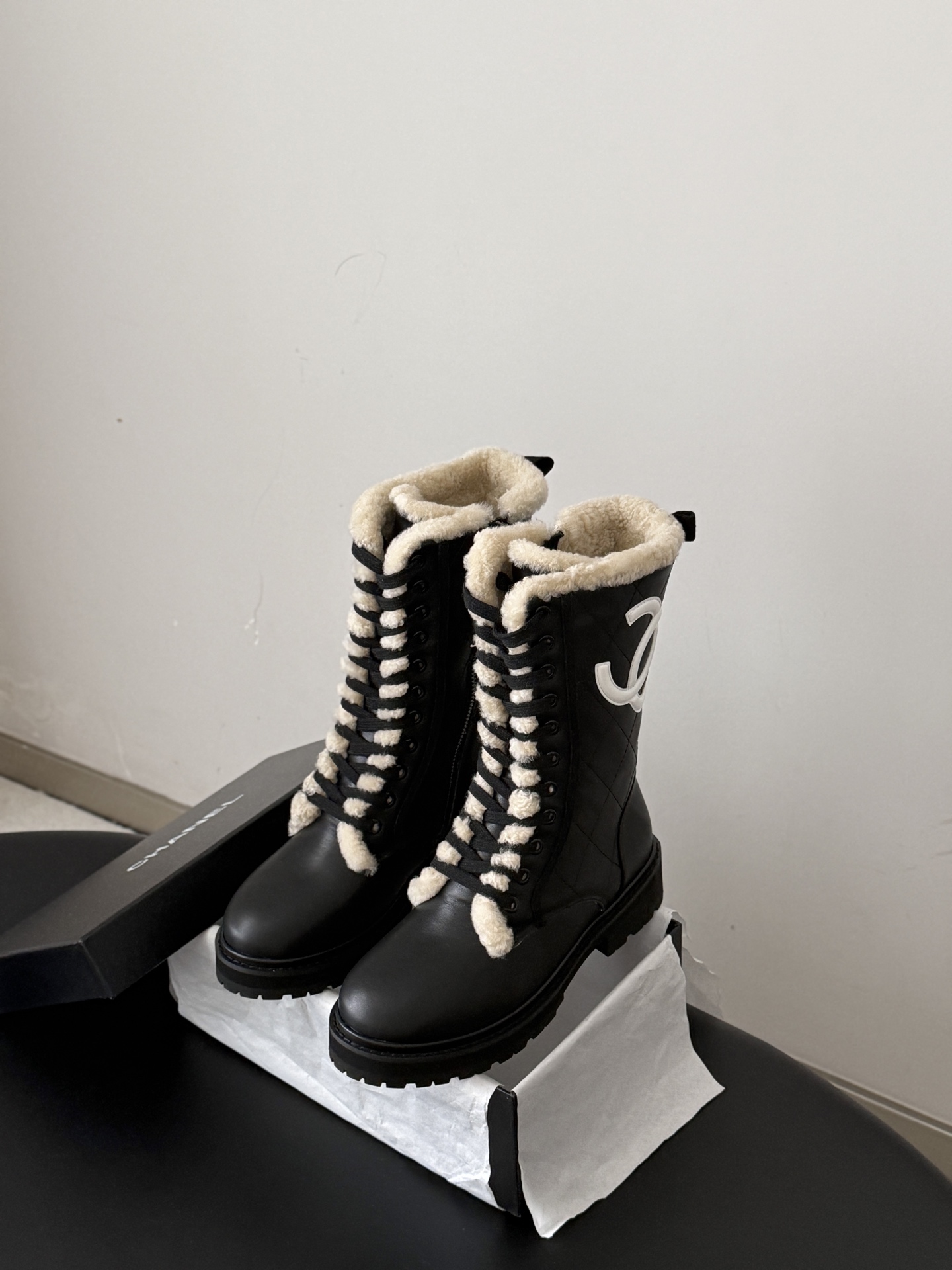 Cheap Chanel Boots For Women in 233067, $150 USD- [IB233067] - Replica Chanel Boots For Women