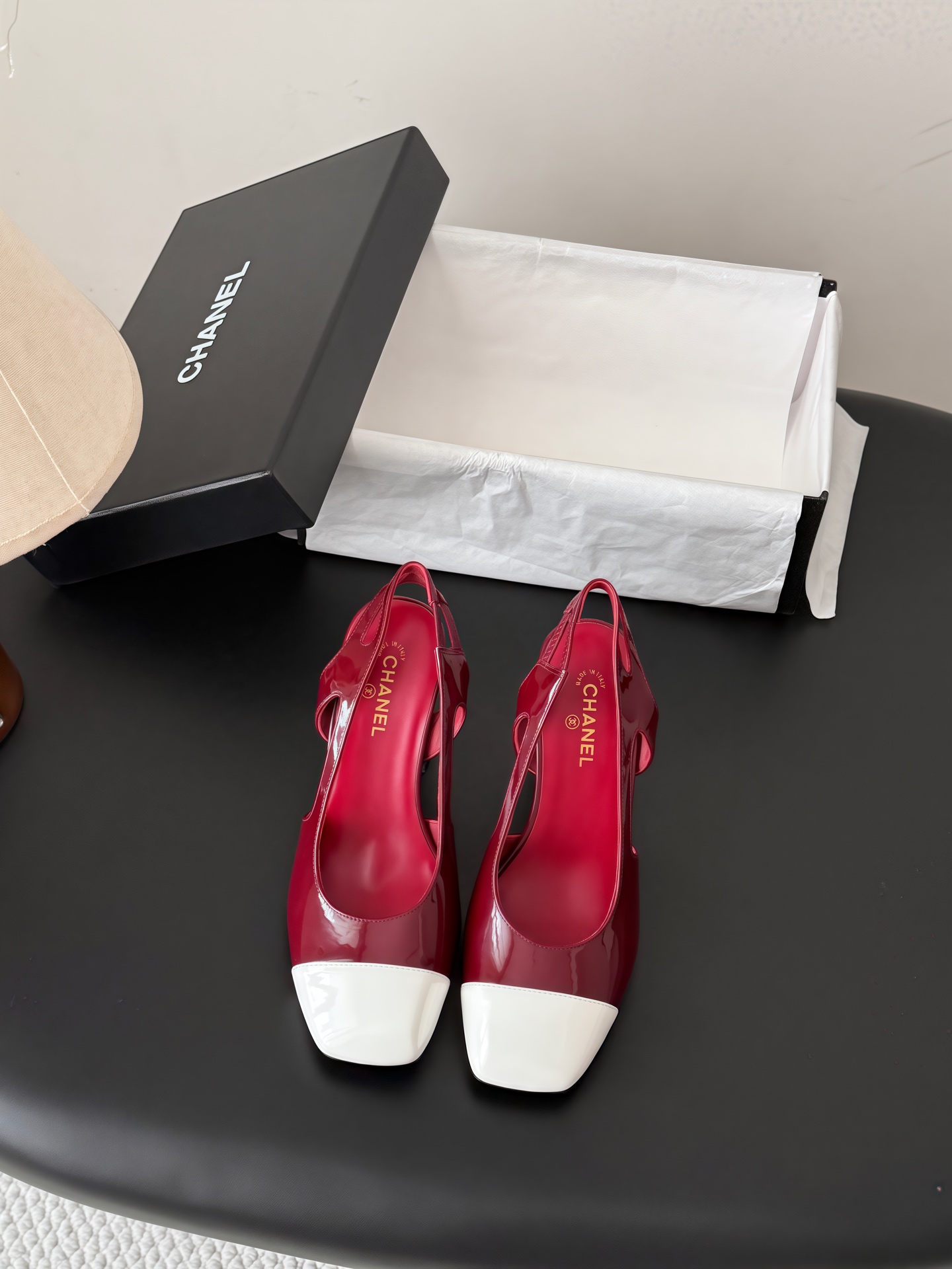 Cheap Chanel High Heels for Women in 233074, $90 USD- [IB233074] - Replica Chanel High Heels for Women