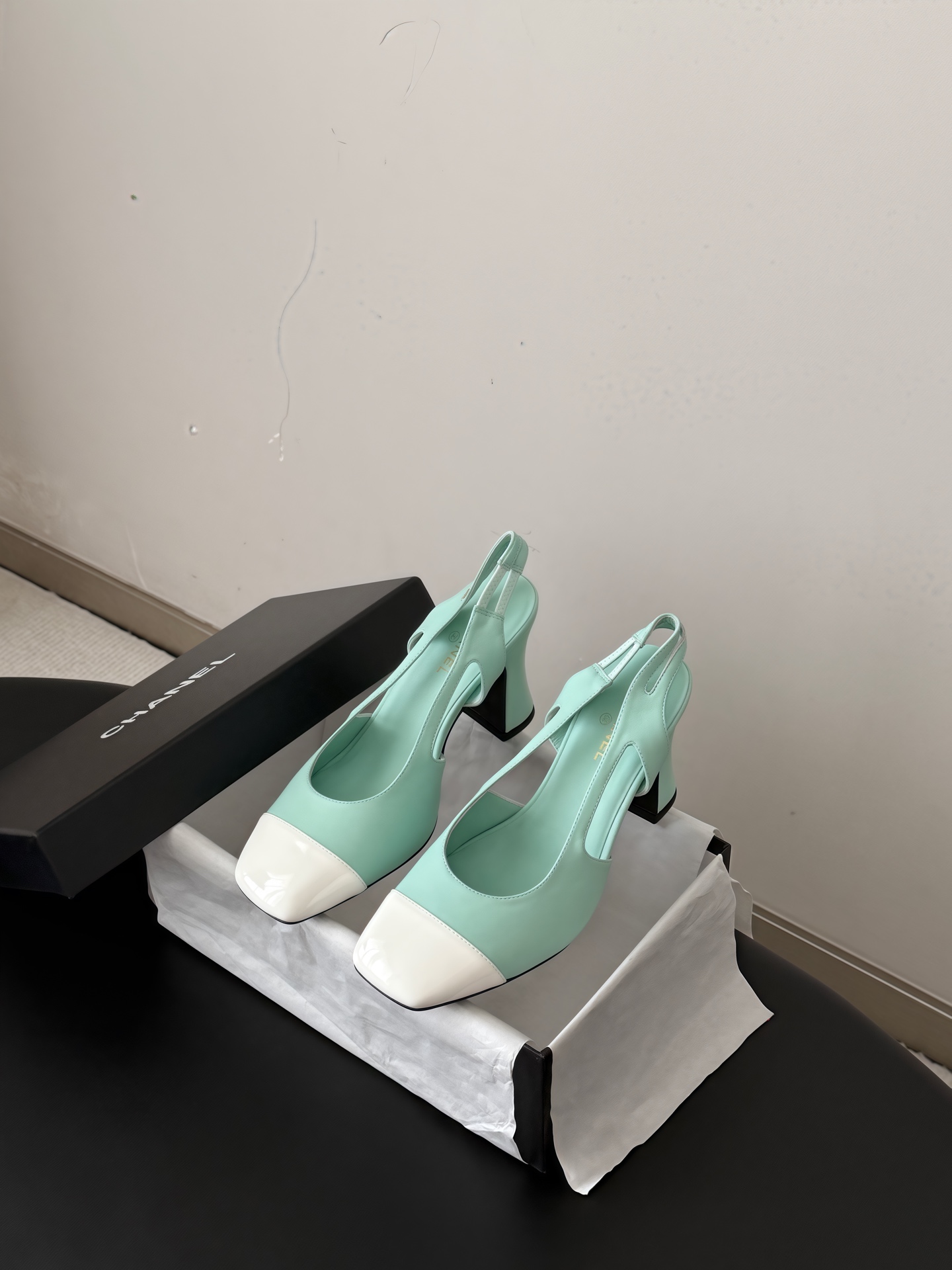 Cheap Chanel High Heels for Women in 233076, $90 USD- [IB233076] - Replica Chanel High Heels for Women
