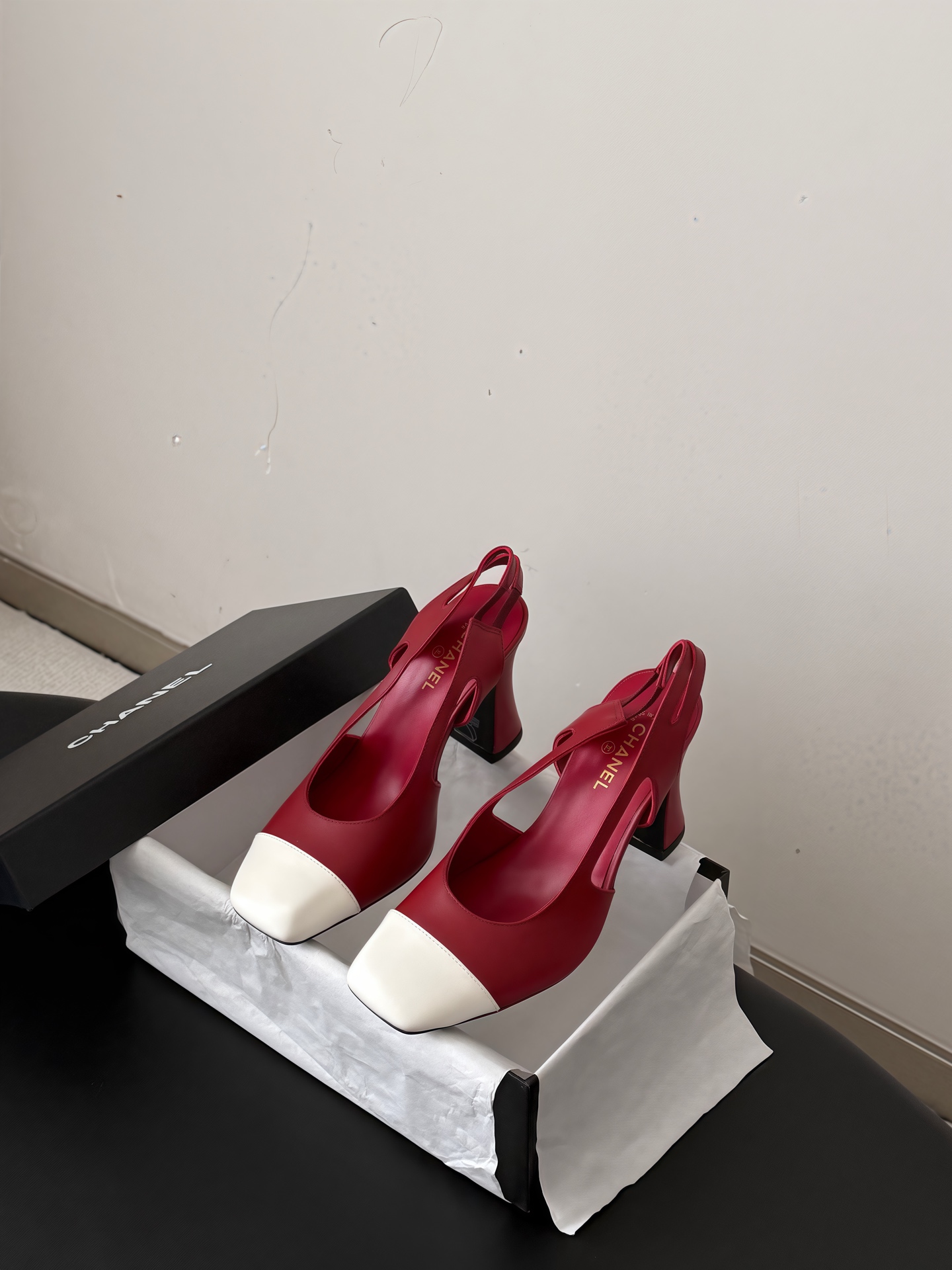 Cheap Chanel High Heels for Women in 233079, $90 USD- [IB233079] - Replica Chanel High Heels for Women